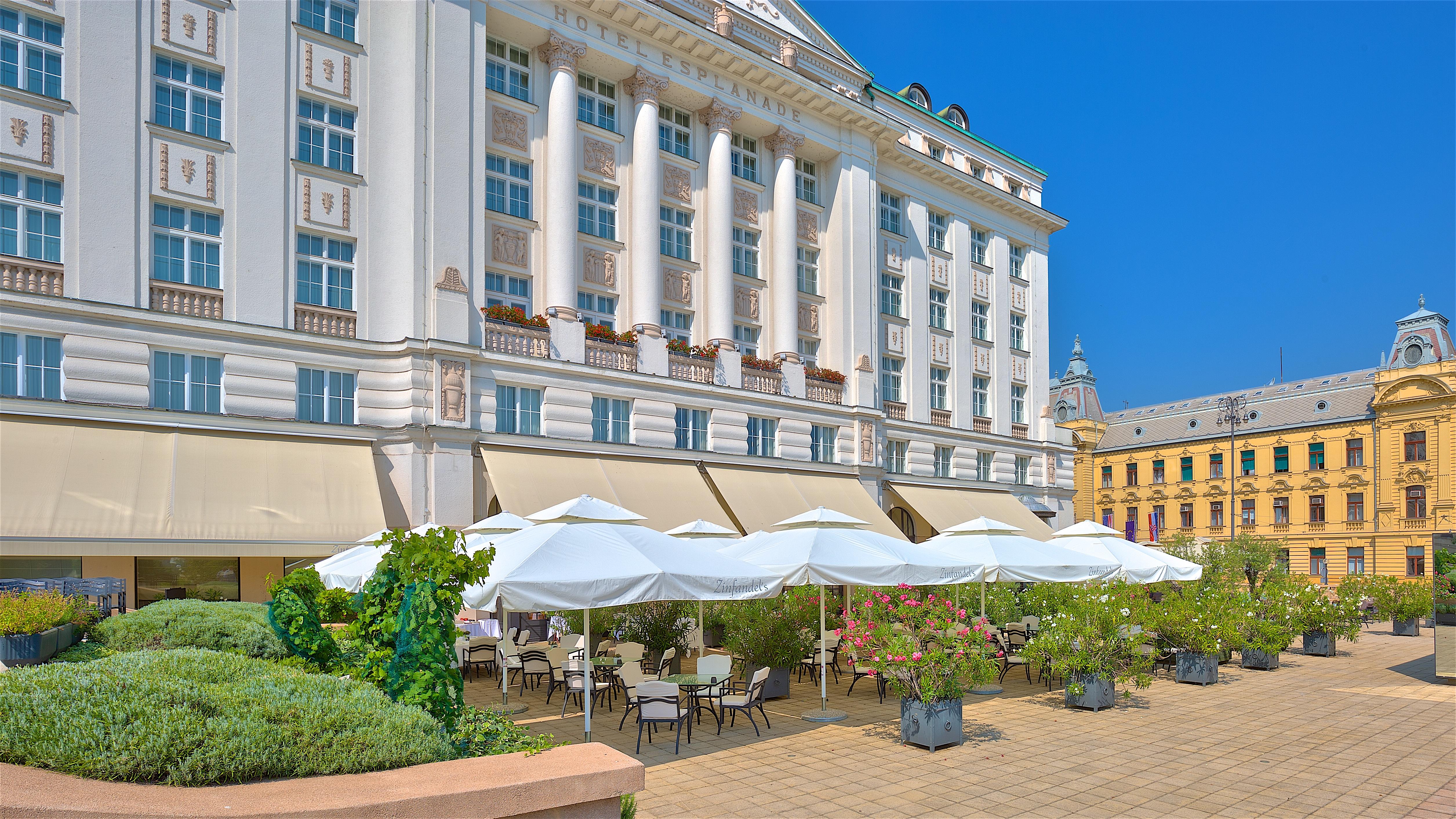 Esplanade Zagreb Hotel Zewnętrze zdjęcie The hotel's main building